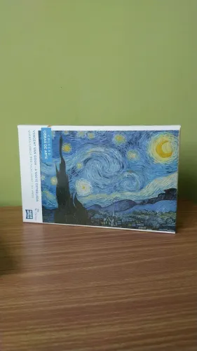 Quabra-cabeças de 500 peças do Vicent Van Gogh A noite estrelada
