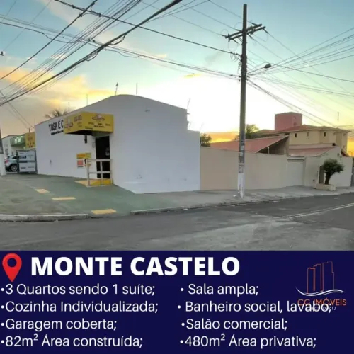CASA / COMERCIAL AMBOS COM ENTRADA INDIVIDUAL
