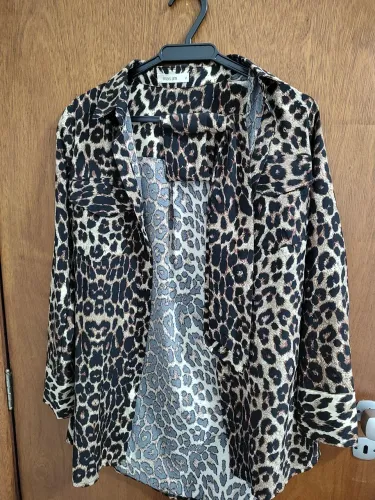 camisa animal print