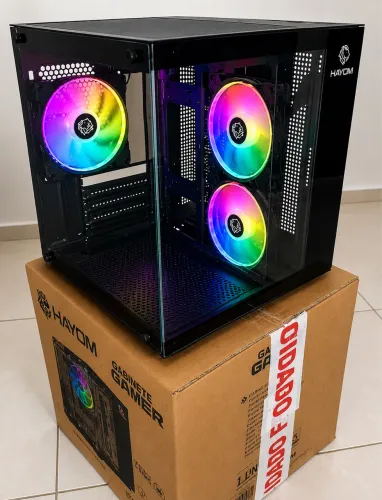 Gabinete Gamer 3 fans