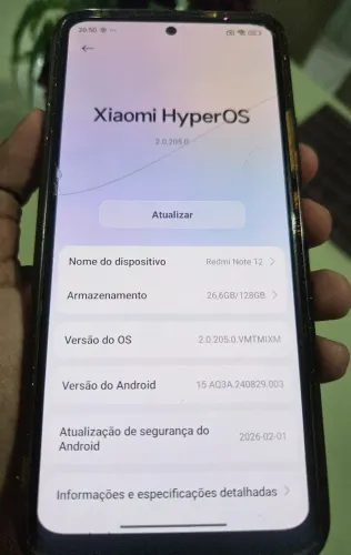 Xiaomi REDMI NOTE 12 128GB