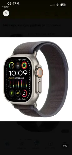 Apple Watch Ultra Series 2 - Completo - 1 ano de uso