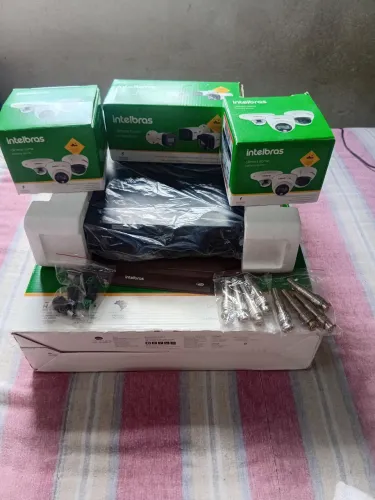 Dvr mhdx 1204 c/ hd 1tb + 3 câmeras 