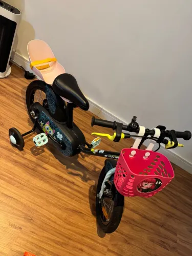 Bicicleta Infantil B'Twin Aro 14 com Rodinhas