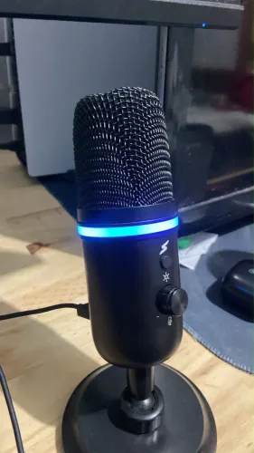 Microfone Voice RGB - SUPERFRAME