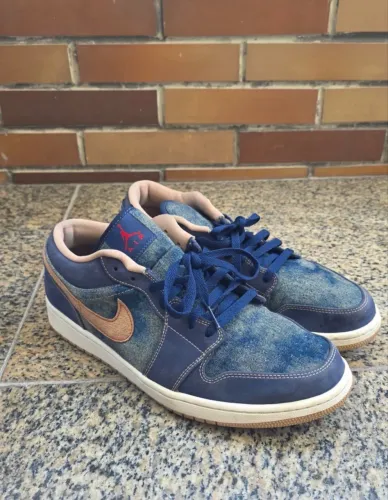 Tênis Air Jordan 1 Low Denim