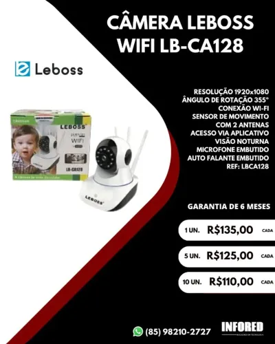 Câmera Leboss Wifi LB-CA128