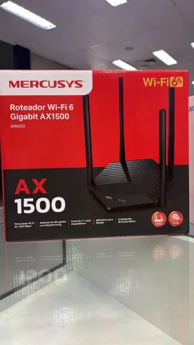 ROTEADOR MERCUSYS WI-FI 6 GIGABIT AX1500