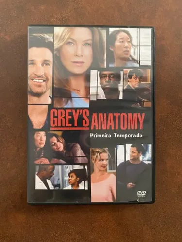 Dvd - Greys Anatomy - Original - Primeira Temporada
