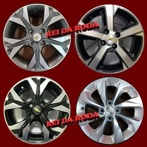Jogo de Rodas ARO15- Modelos Variados- Onix Chevrolet - A partir R$2.290,00