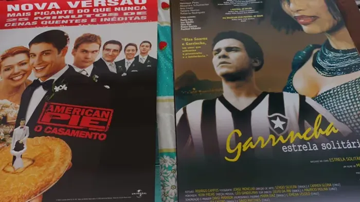Poster de filmes originais de locadora