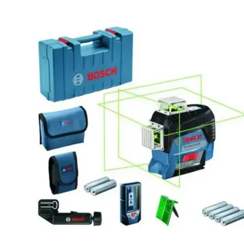 Nível a Laser de Linhas Verdes 120 m 360º Com Bluetooth Bosch Gll 3-80 Cg 