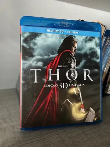blu ray thor 3d disco duplo