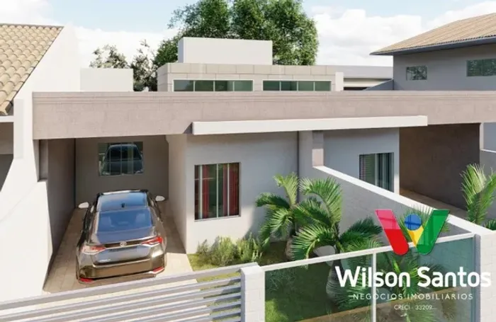 Casa JD Santa Rosa 3 dormit, suite área gourmet rua azaleia, estuda carro e terreno permut