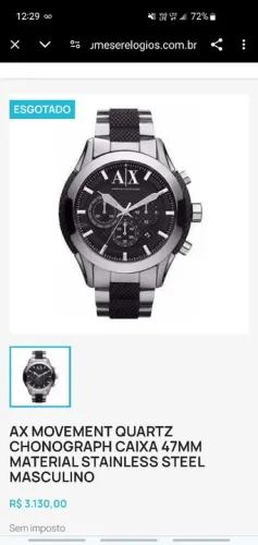 Relogio Armani 