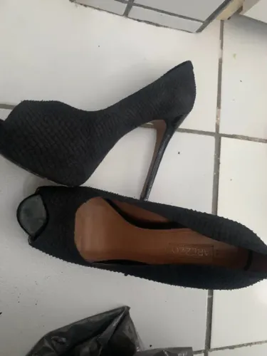 Sandália Salto Alto Preto