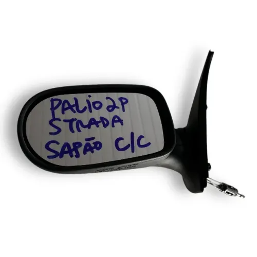Retrovisor Esquerdo Palio 2p Strada Sapão 2007 A 2012 Manual