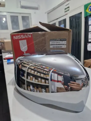 Capa Retrovisor direito Nissan Frontier 2017/2024  genuina ref 963734kh0B