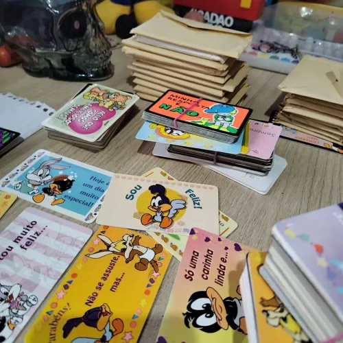 Cartões anos 80/90 sem uso