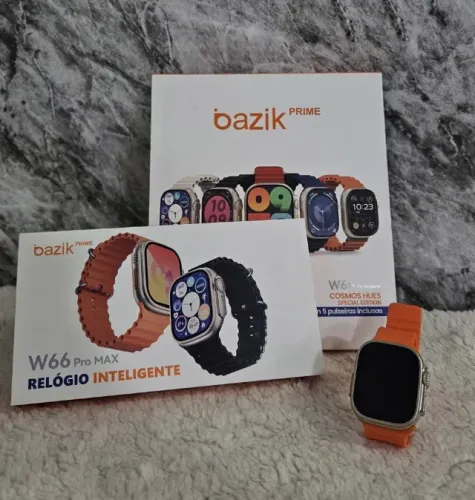 Smartwatch W66 PRO MAX + 6 pulseiras