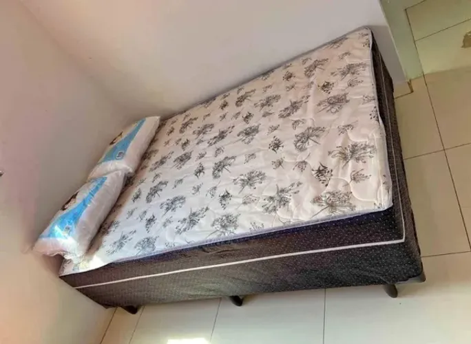 Cama box casal ( Produto Novos) ligue ja