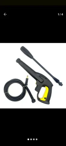 Pistola com o cabo da karcher