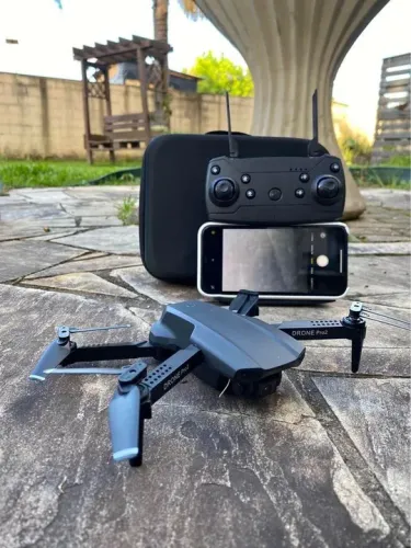 Drone E88 Pró 4K o ORIGINAL/CÂmera Dupla HD/wifi/+ MALETA