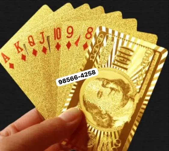 Baralho dourado 