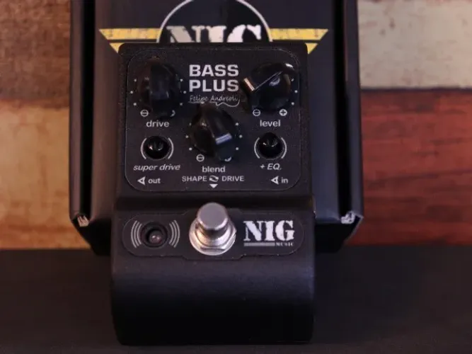 Pedal Bass Plus Felipe Andrioli Para Baixo Nig PBPL