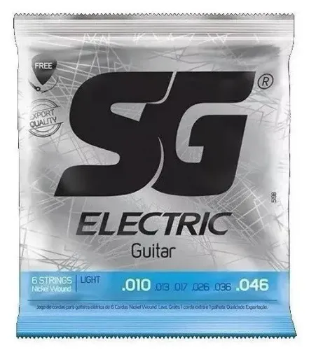 Encordoamento SG 0.10 para Guitarra