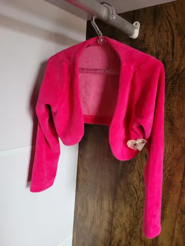 Bolero Brandili Infantil 2 Rosa claro e escuro