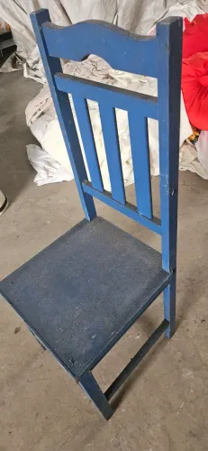 Cadeiras de madeira rústico