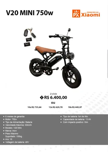 Vendedor loja Príncipe do Xiaomi