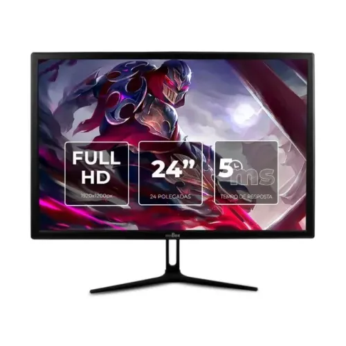 Monitor LED MNBOX D-MN240 - 24" Full HD, HDMI/VGA, 5ms