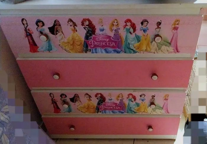 Cômoda Infantil Princesas