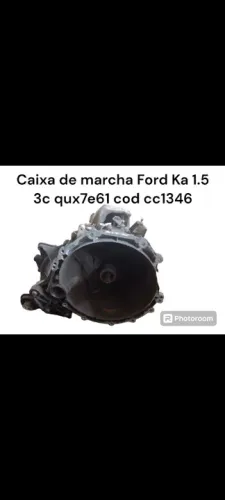 Caixa de marcha Ford Ka 1.5 3c qux7e61 cod cc1346
