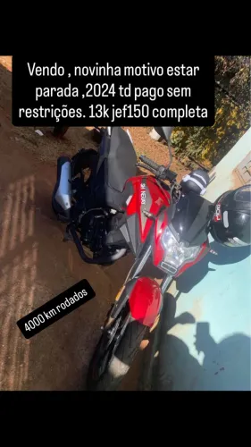 Jef150 mais nova só na concessionária 
