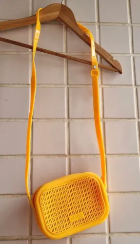 Bolsa melissa sun amarela nova