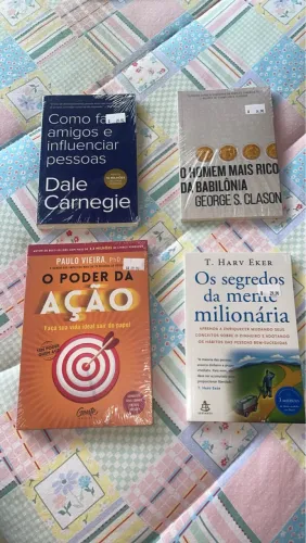 Livros novos - Desenvolvimento Pessoal e Finanças a partir de R$20