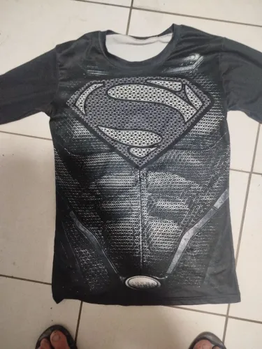 Camisa Lycra UV do superman