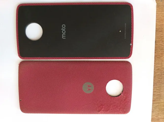 Capa para Moto Z Play - Vermelha