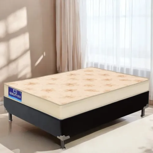 Colchão Casal D33 + Base Box Simples OFERTA tt86