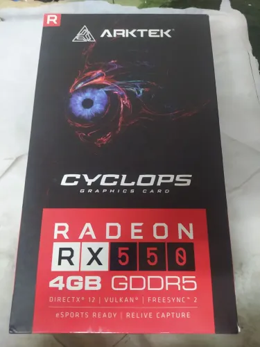 Placa de Vídeo AMD Radeon RX 550 4GB GDDR5