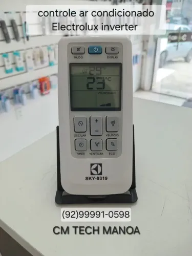 Controle Electrolux inverter para ar condicionado - Fazemos entregas 