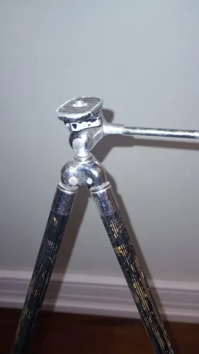 Tripé de câmera vintage