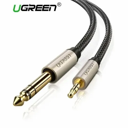Cabo P2 x P10  Original Ugreen Trançado - 5 Metros Blindado  - R$: 100,00