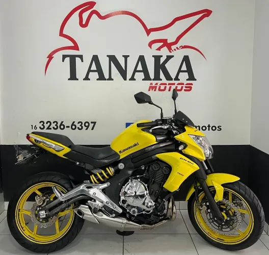 KAWASAKI ER-6N AMARELO 2013