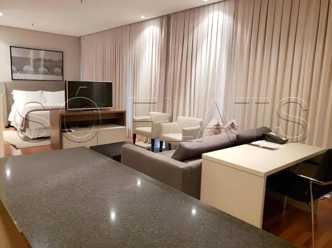 FL Residence, studio disponível para locação com 62m², 1 dormitório e 1 vaga de garagem.