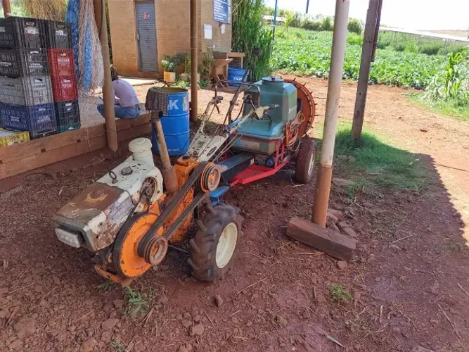 Tobata tr13 imperdível + otomizador 250lt + enxada rotativa 