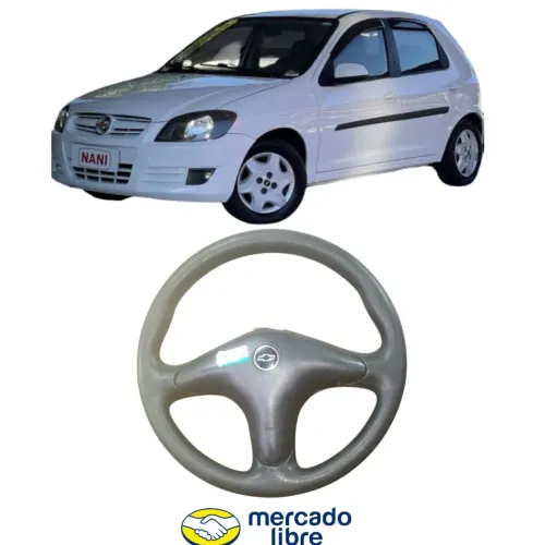 Volante Direção Came Buzina Motorista V Gm Celta 2007 A 2012